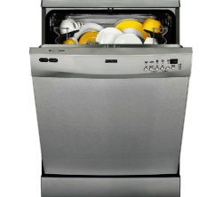 Zanussi ZDF26001XA Full-size Dishwasher - Stainless Steel
